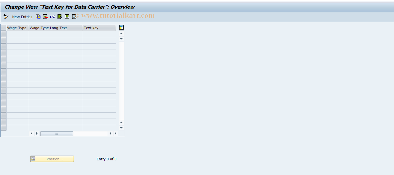 SAP TCode S_AHR_61008252 - IMG-Aktivität: OHAQDT004