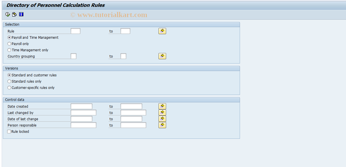 SAP TCode S_AHR_61008297 - IMG-Aktivität: OHAHK_AB010