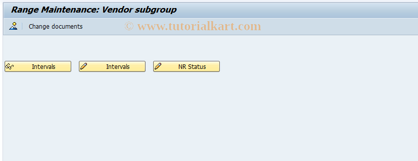 SAP TCode S_AHR_61008302 - IMG-Aktivität: OHAKGR11A
