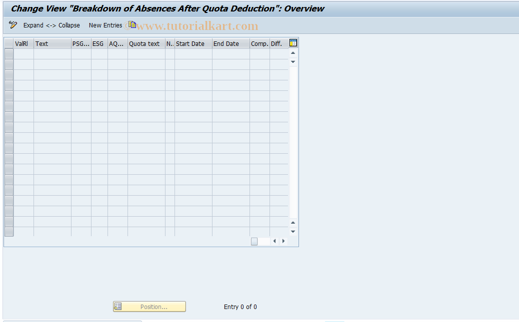 SAP TCode S_AHR_61008306 - IMG-Aktivität: OHAHK_AB200