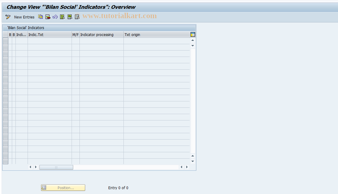 SAP TCode S_AHR_61008377 - IMG Activity: OHAF0074