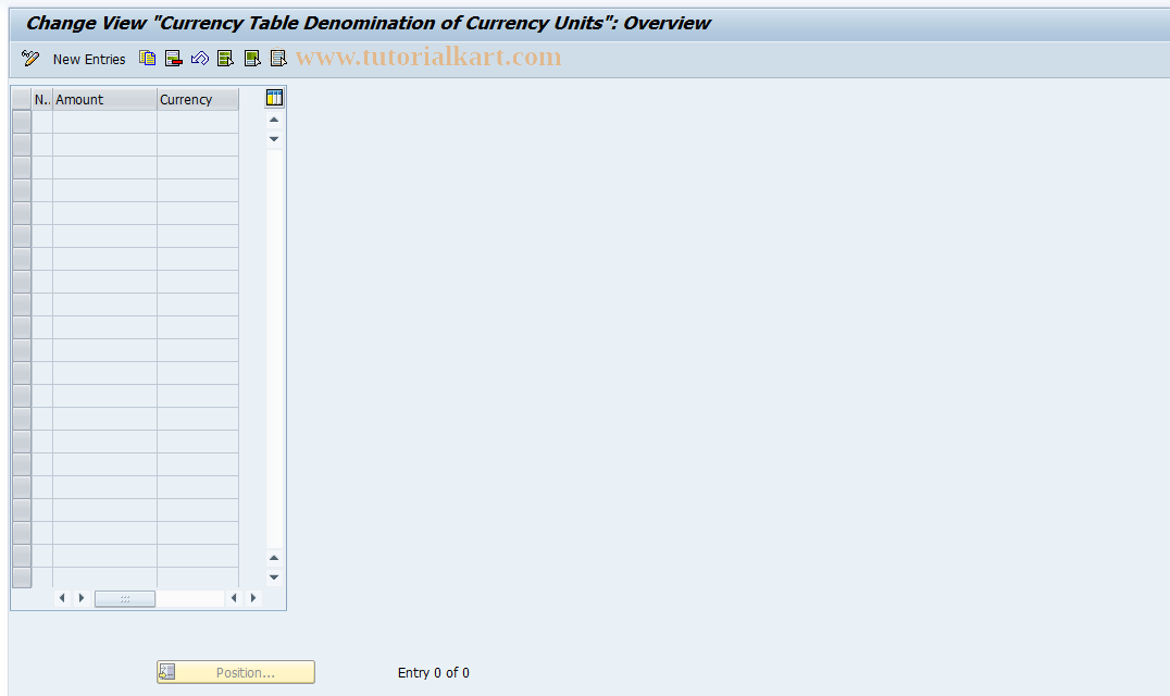 SAP TCode S_AHR_61008379 - IMG-Aktivität: OHAGMZ001