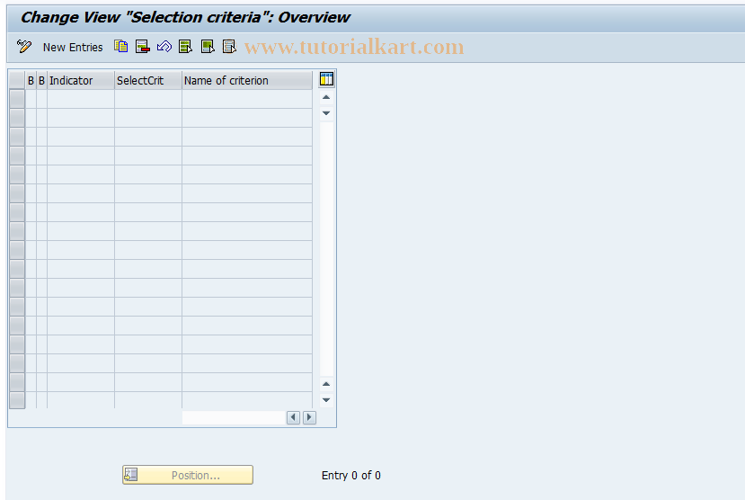 SAP TCode S_AHR_61008389 - IMG Activity: OHAF0073