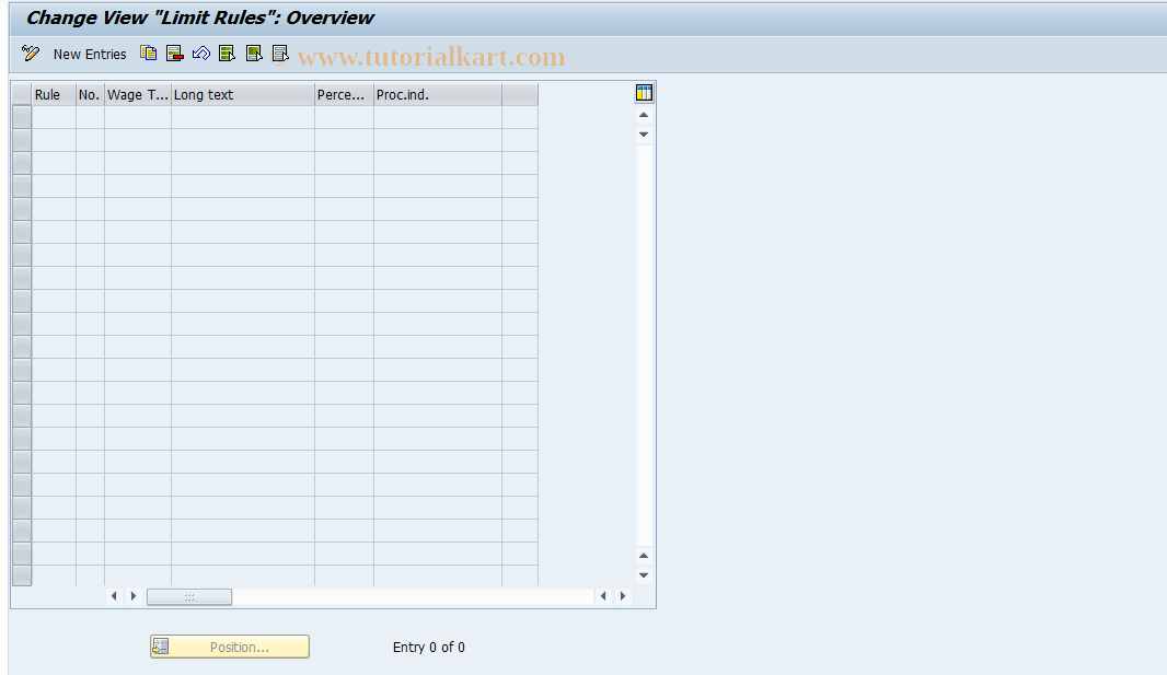 SAP TCode S_AHR_61008432 - IMG-Aktivität: OHAGR1024