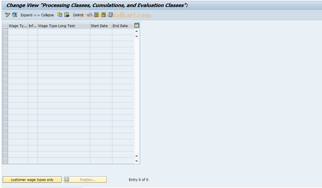 SAP TCode S_AHR_61008456 - IMG Activity: OHAJUN004