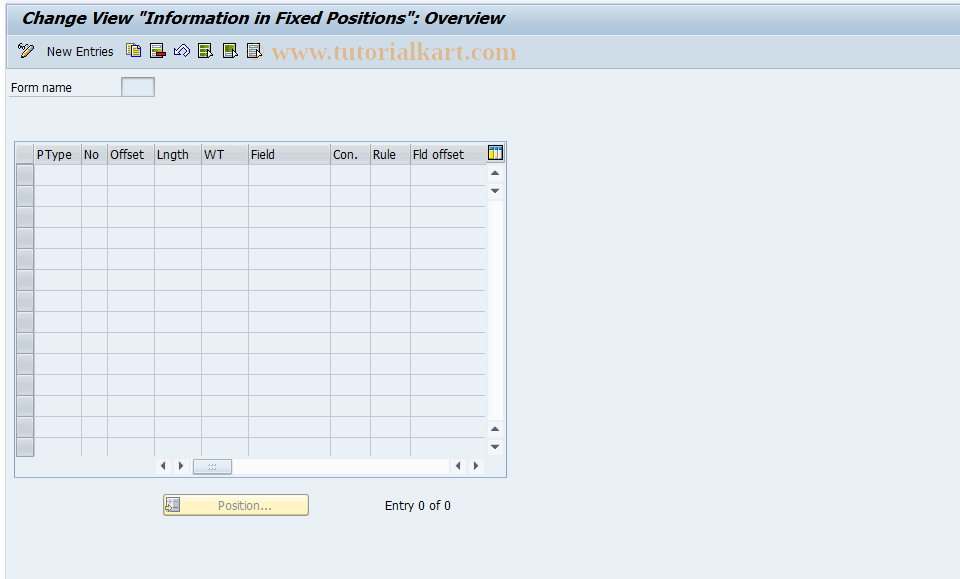 SAP TCode S_AHR_61008457 - IMG-Aktivität: OHAGBP201