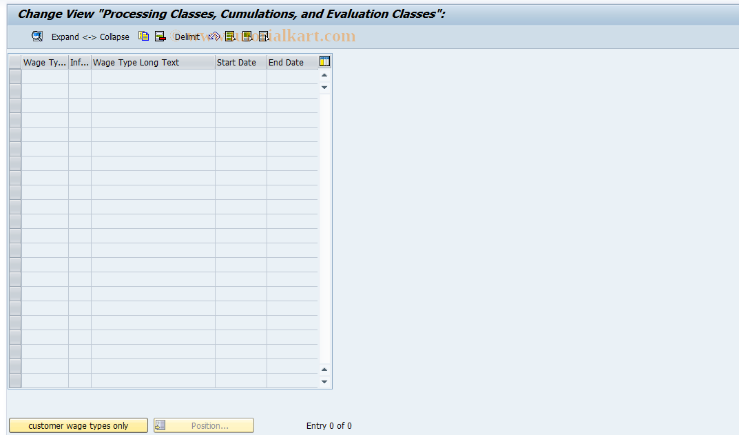 SAP TCode S_AHR_61008512 - IMG-Aktivität: OHAHK_WT090