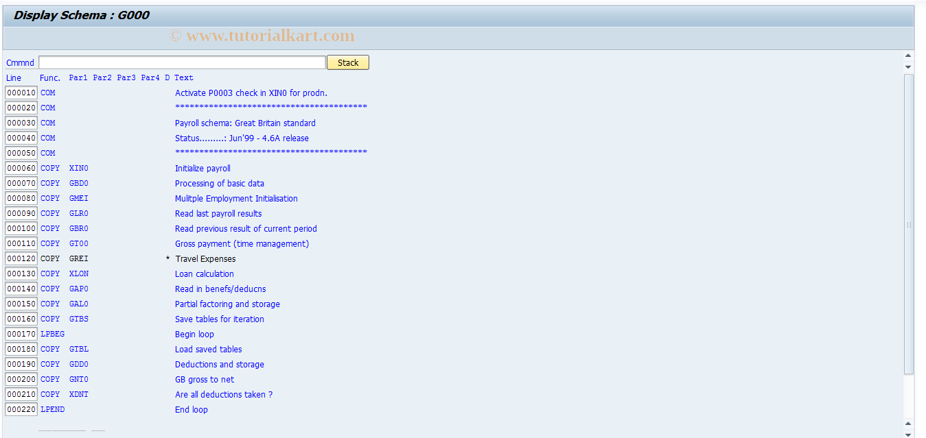 SAP TCode S_AHR_61008525 - IMG-Aktivität: OHAGDE1040B