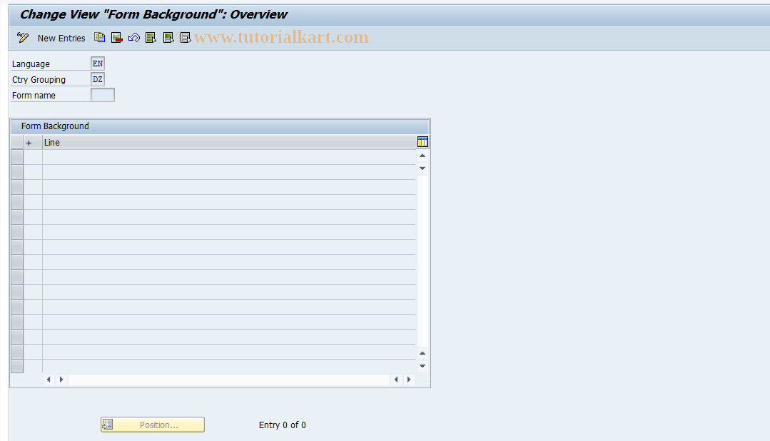 SAP TCode S_AHR_61008591 - IMG Activity: SIMG_OHAF422