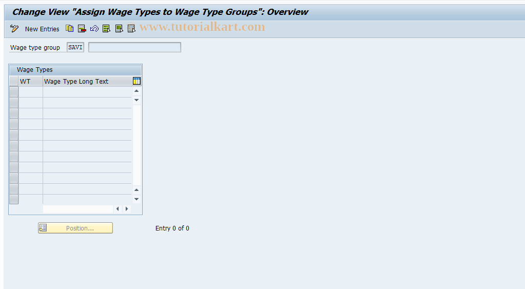 SAP TCode S_AHR_61008592 - IMG Activity: OHAJBN3120