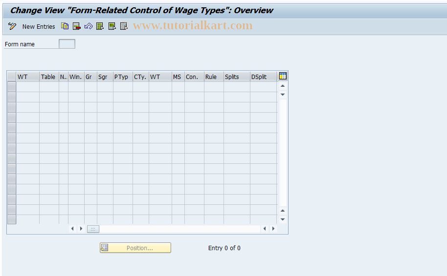 SAP TCode S_AHR_61008643 - IMG-Aktivität: SIMG_OHAG429