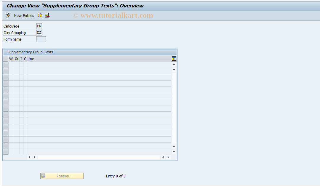 SAP TCode S_AHR_61008649 - IMG-Aktivität: SIMG_OHAG427