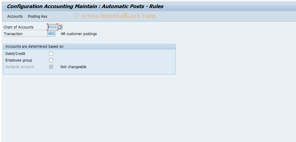 SAP TCode S_AHR_61008667 - IMG-Aktivität: OHAQRI055