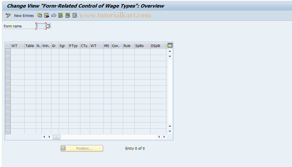 SAP TCode S_AHR_61008714 - IMG-Aktivität: SIMG_OHAQ444