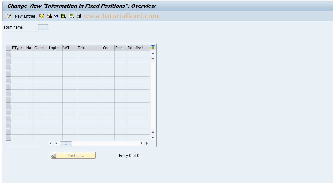 SAP TCode S_AHR_61008775 - IMG-Aktivität: SIMG_OHAG413