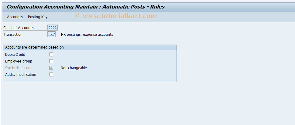 SAP TCode S_AHR_61008784 - IMG-Aktivität: OHAQEOM147