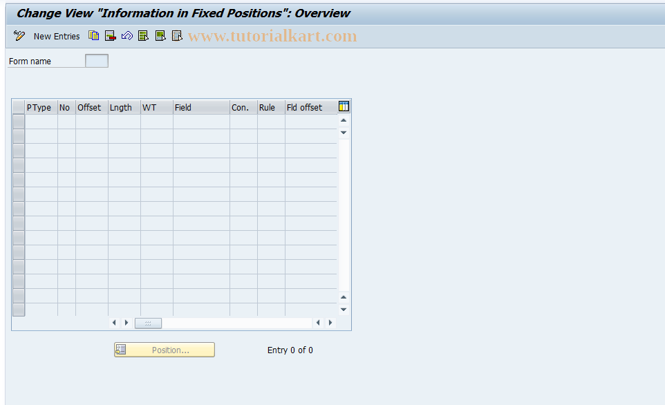 SAP TCode S_AHR_61008788 - IMG-Aktivität: SIMG_OHAG414