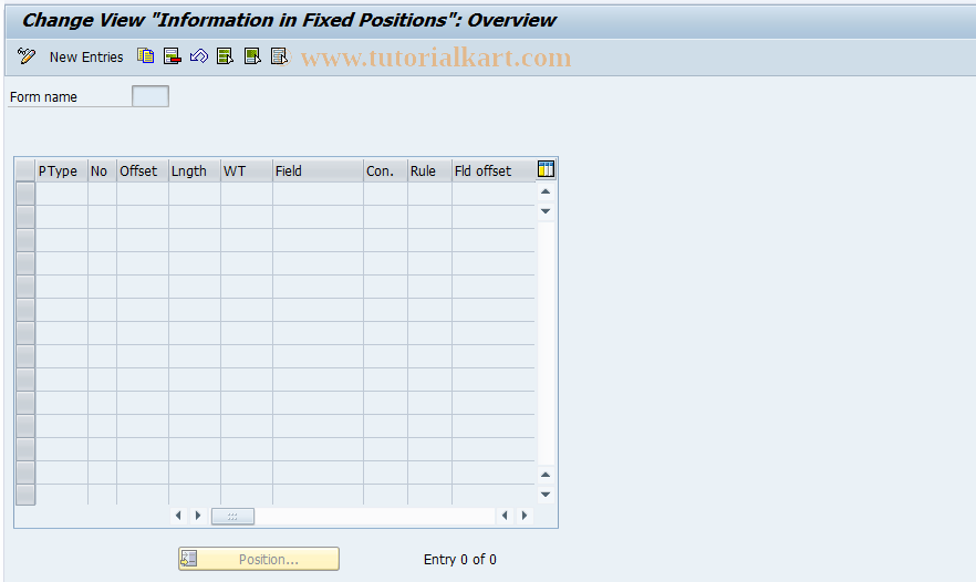 SAP TCode S_AHR_61008793 - IMG-Aktivität: SIMG_OHAG814