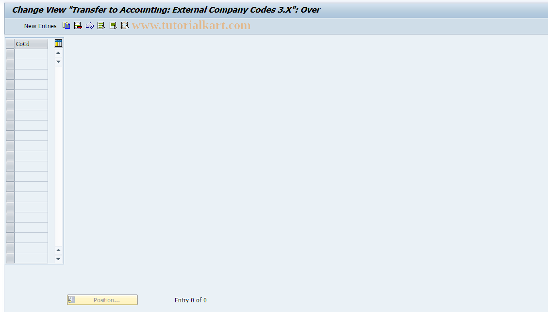 SAP TCode S_AHR_61008820 - IMG Activity: OHAJRI090