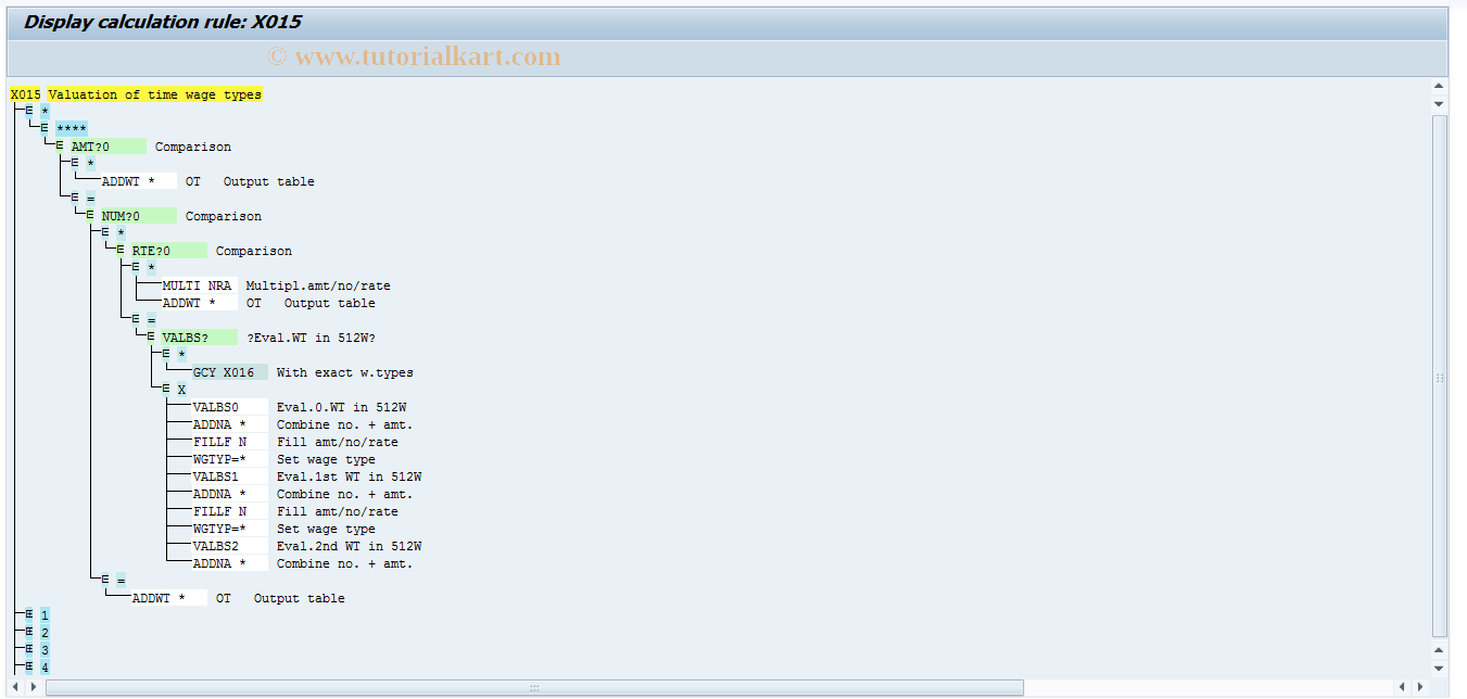 SAP TCode S_AHR_61008823 - IMG-Aktivität: OHAHK_AVXT00