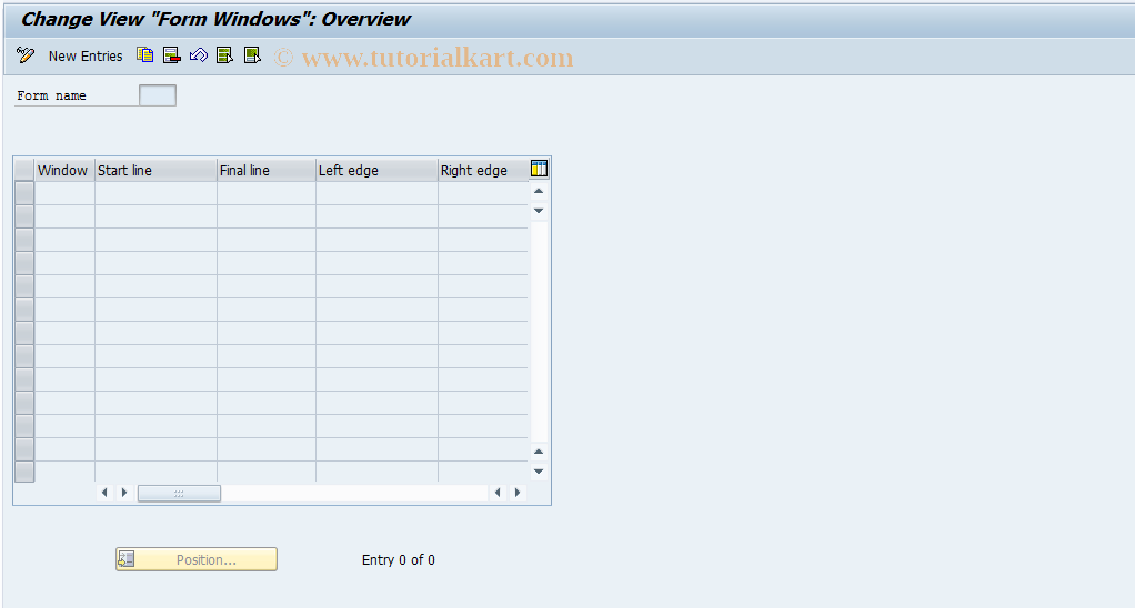 SAP TCode S_AHR_61008845 - IMG Activity: SIMG_OHAF406