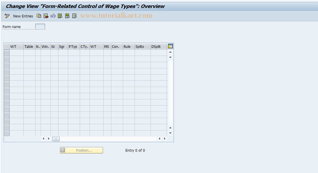 SAP TCode S_AHR_61008848 - IMG-Aktivität: SIMG_OHAG409