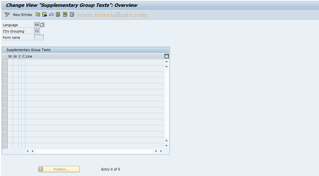 SAP TCode S_AHR_61008858 - IMG-Aktivität: SIMG_OHAG407