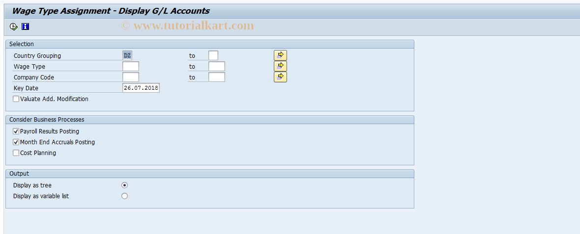 SAP TCode S_AHR_61008883 - IMG Activity: OHAJRI062