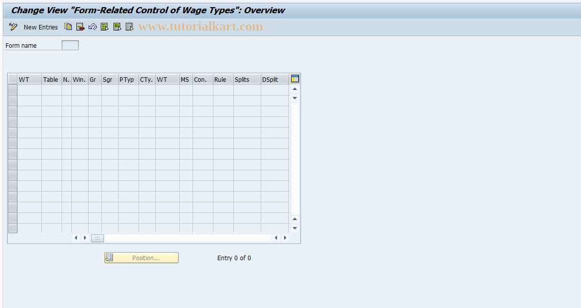 SAP TCode S_AHR_61008900 - IMG Activity: OHAJAU429