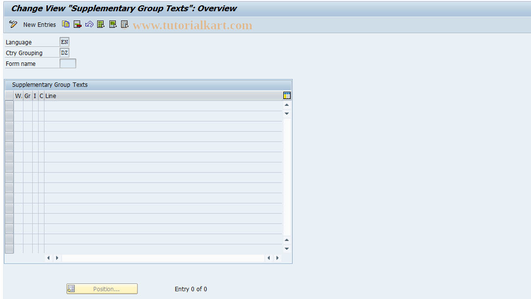 SAP TCode S_AHR_61008910 - IMG-Aktivität: SIMG_OHAG423