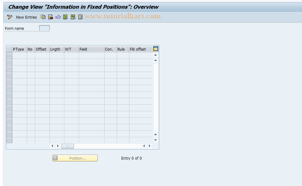 SAP TCode S_AHR_61008915 - IMG-Aktivität: SIMG_OHAG425