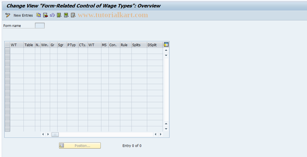 SAP TCode S_AHR_61008922 - IMG Activity: OHAJLG482