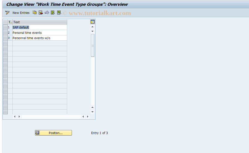 SAP TCode S_AHR_61008928 - IMG Activity: SIMG_OHT017