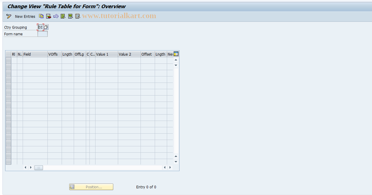 SAP TCode S_AHR_61008929 - IMG Activity: OHAJLG410