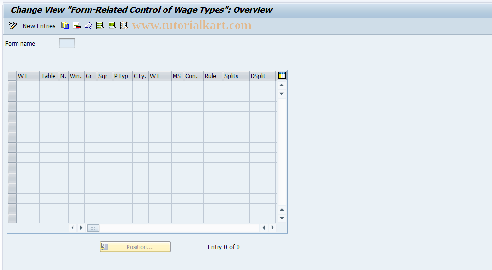 SAP TCode S_AHR_61008947 - IMG-Aktivität: SIMG_OHAG483