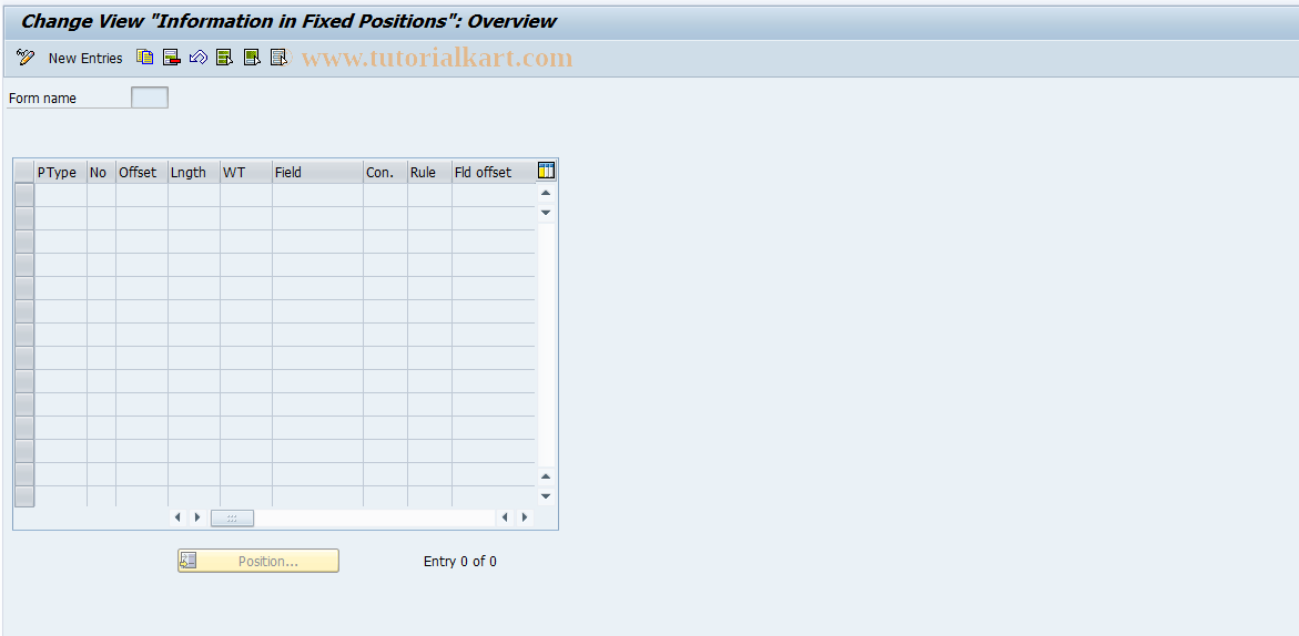 SAP TCode S_AHR_61008962 - IMG Activity: OHAJLG414