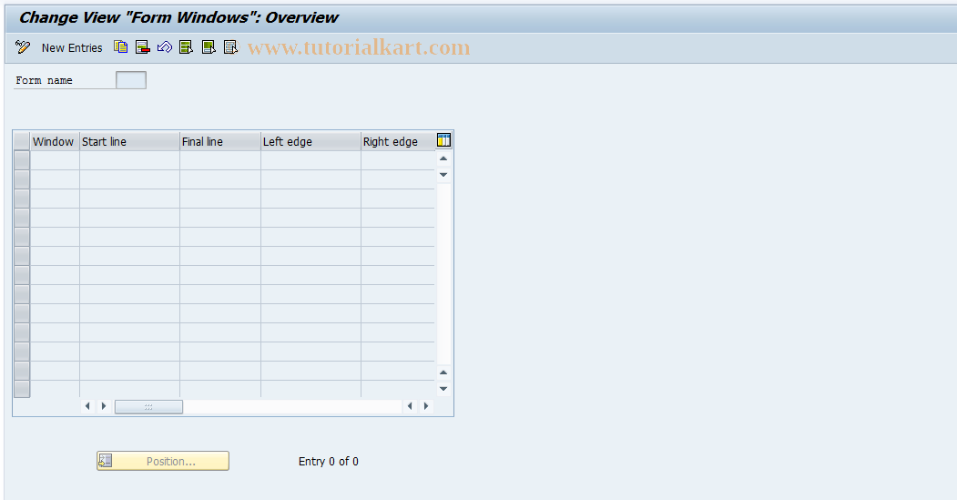 SAP TCode S_AHR_61009018 - IMG Activity: OHAJLG406