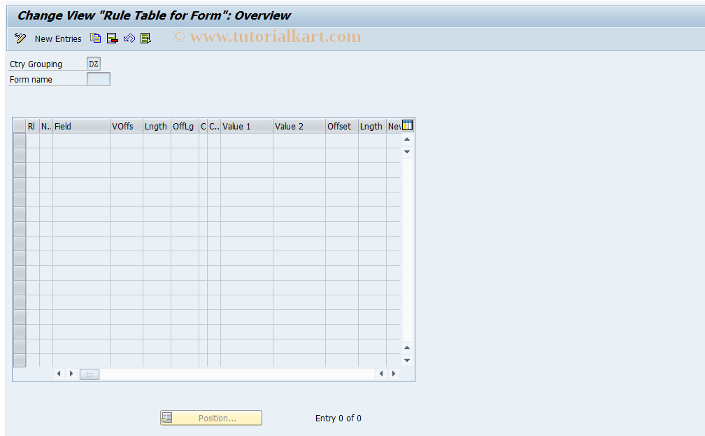 SAP TCode S_AHR_61009022 - IMG-Aktivität: SIMG_OHAQ410