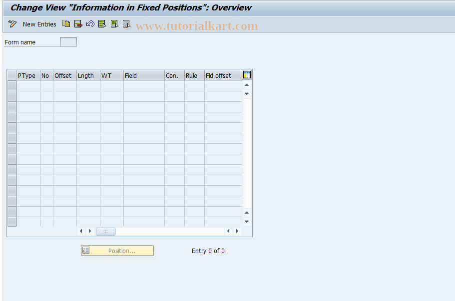 SAP TCode S_AHR_61009063 - IMG-Aktivität: SIMG_OHAQ414