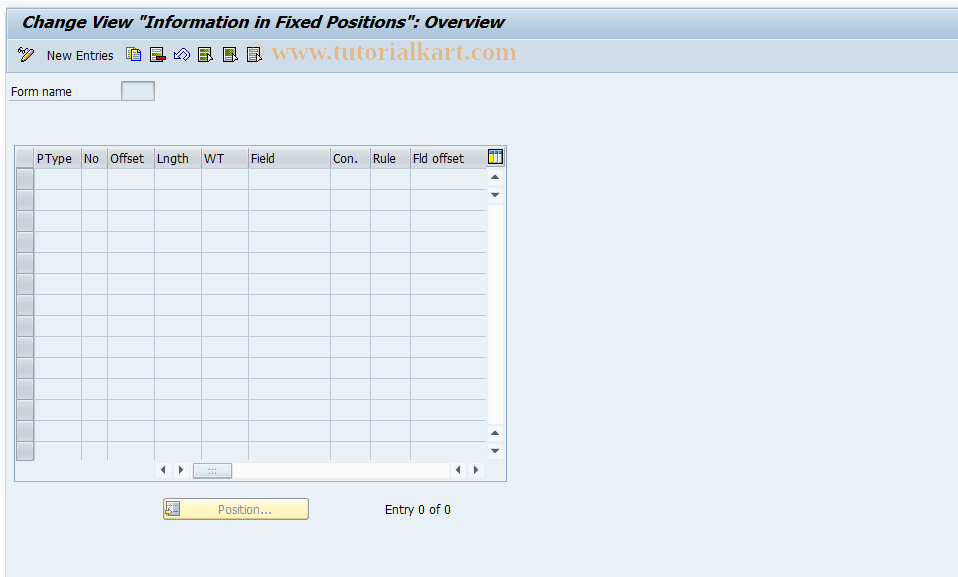 SAP TCode S_AHR_61009098 - IMG-Aktivität: SIMG_OHAQ418