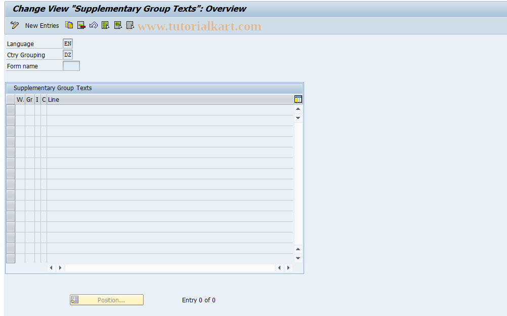 SAP TCode S_AHR_61009143 - IMG-Aktivität: SIMG_OHAQ427