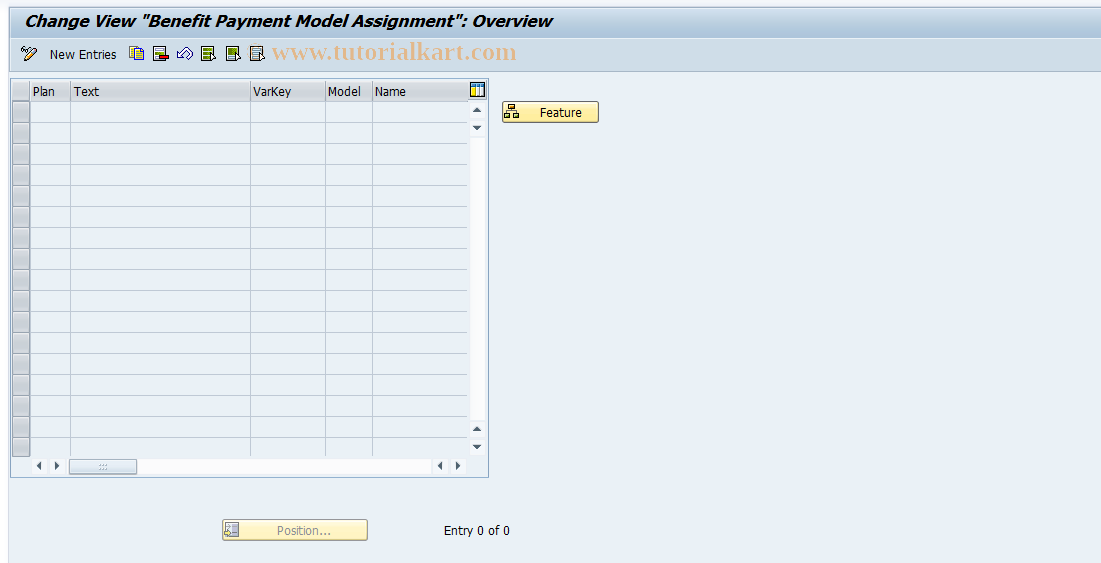 SAP TCode S_AHR_61009253 - IMG-Aktivität: OHACABEN004