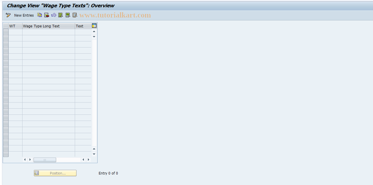 SAP TCode S_AHR_61009282 - IMG-Aktivität: OHAGUM102