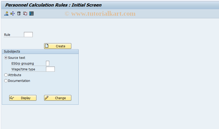 SAP TCode S_AHR_61009334 - IMG-Aktivität: OHAQPPADJ