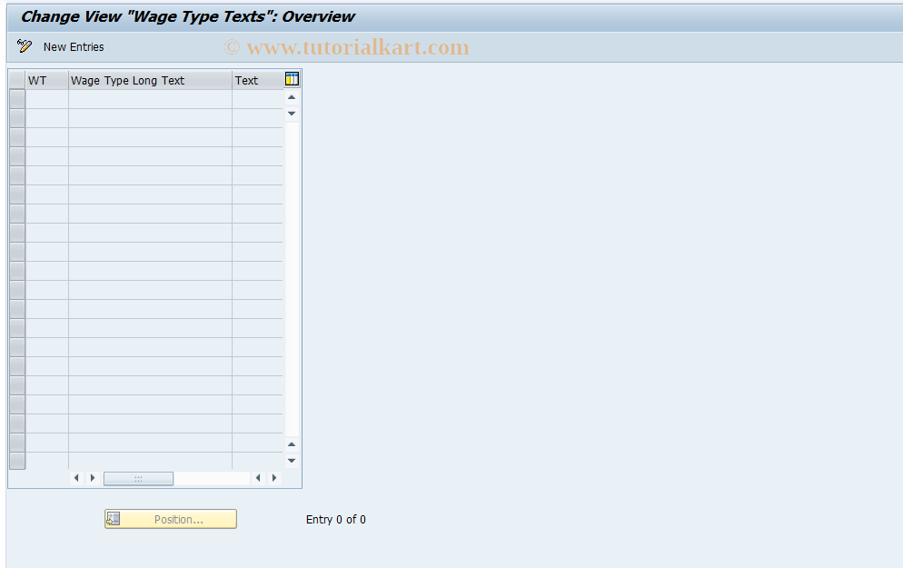 SAP TCode S_AHR_61009387 - IMG-Aktivität: OHAQUM102