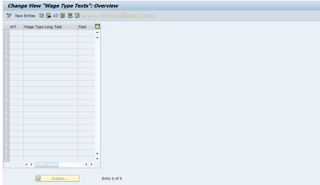 SAP TCode S_AHR_61009396 - IMG-Aktivität: OHAKUM102