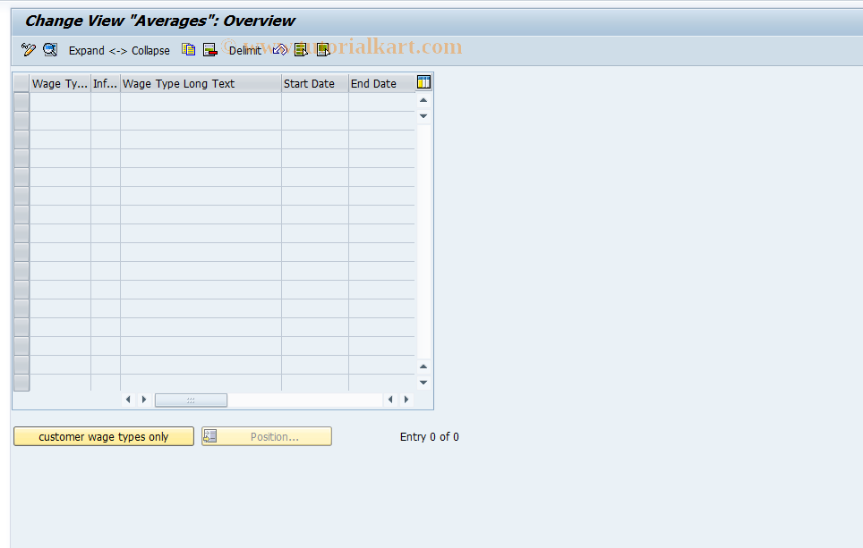 SAP TCode S_AHR_61009440 - IMG Activity: OHAFAVBAS