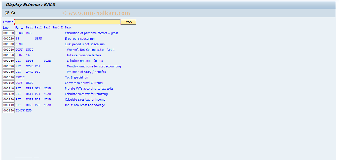 SAP TCode S_AHR_61009444 - IMG-Aktivität: OHACAR1029