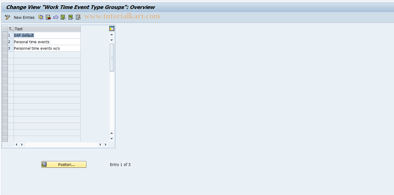 SAP TCode S_AHR_61009459 - IMG Activity: SIMG_OHTX807