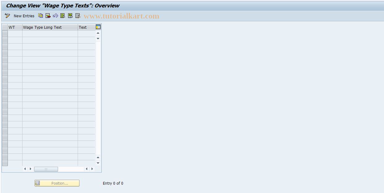 SAP TCode S_AHR_61009460 - IMG Activity: OHAFUM102